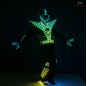Full color dmx 512 programmable Led costume with mask,gloves,shoes cover